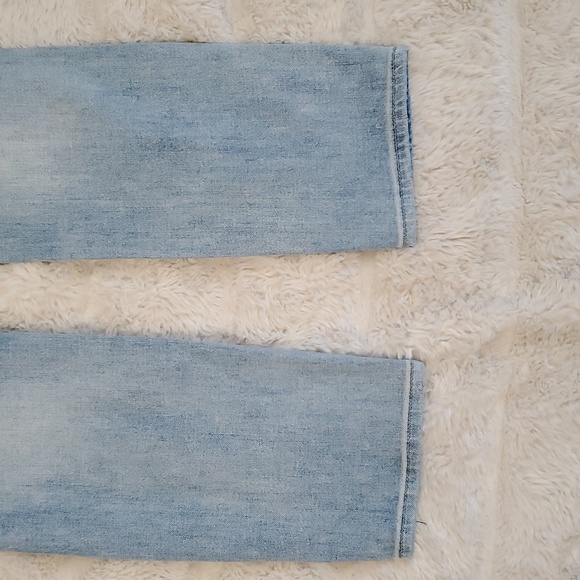 7 For All Mankind High Waisted Cropped Skinny 28 - Picture 9 of 13